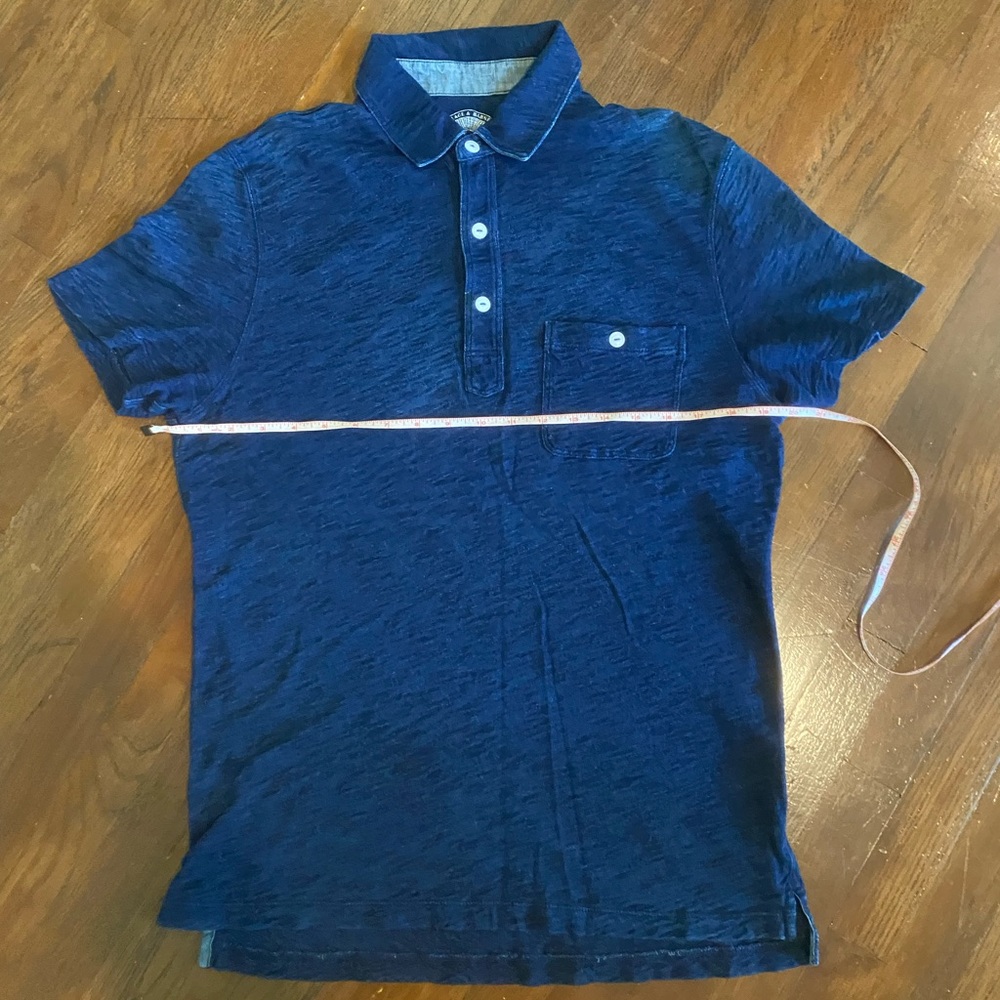 Wallace and Barnes J. Crew Indigo Polo M